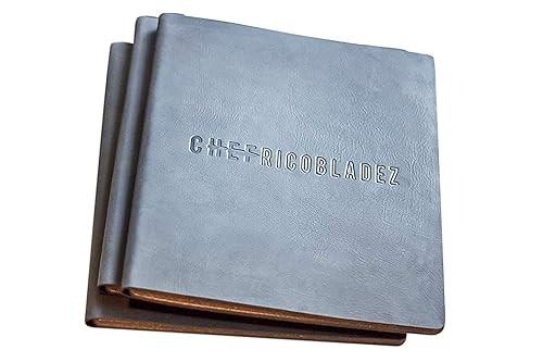 Leather Menu Cover with Cork-Menu Holder, Cafe Menu Folder Book for Bar, Menu Covers, Custom Wine List Hard Menu Covers, Menu Sleeves, Menu Booklet, Restaurant Cocktail Menu Holder Case - Poueer