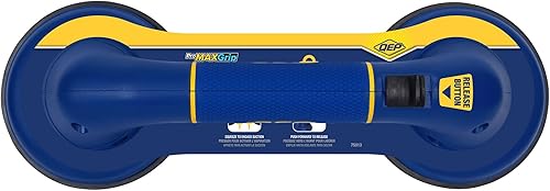 QEP ProMAXGrip Double Suction Cup - 175 lbs. Lifting Capacity - Poueer