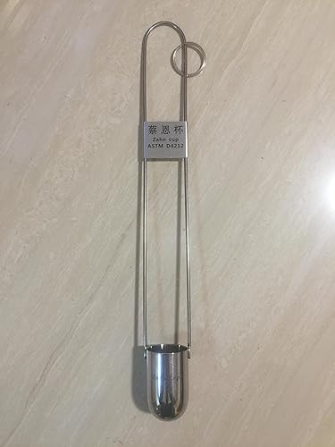 Zahn Cup Viscometer Dip Type Immersion Viscosity 44ml Cup Volume No.3 - Poueer