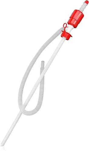 TERA PUMP New Lightweight Water Pump (BPA-Free) Easy to Carry & Food Grade, Fast Siphon, Emergency, Survival Disaster, Hand Transfer for Drinking Water, Fuel etc. - Poueer