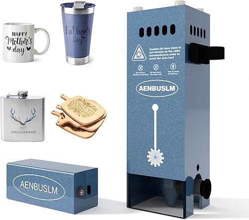 AENBUSLM 20W Laser Engraver Module,10000mW Output Power,Built-in Air Assist,Fixed-Focus,Double Ultra-Fine Compressed Spot CNC Carving DIY Laser Masterfor Laser Engraver Machine - Laser Class:lV - Poueer