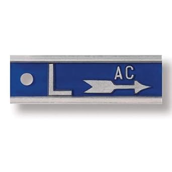 X-Ray Markers (Aluminum) - Arrow, Left & Right Set, 1/2' Lead Letters 'L' & 'R', 1' Arrow, Custom - Poueer