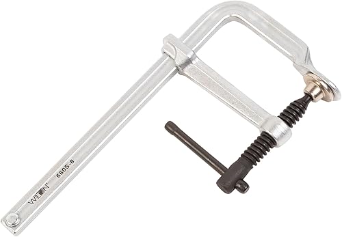 Wilton Light-Duty F-Clamp, 8' Opening, 4-3/4' Throat, 1200 Lbs. Clamping Force (Model 1200S-8) (Pack of 2) - Poueer