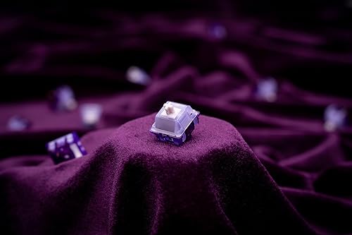 KPREPUBLIC MOYU Hera Switch RGB SMD Linear 48g 60g Switches for Mechanical Keyboard mx stem 5pin Gold Plated Spring LY (Hera Switch 60g x70) - Poueer