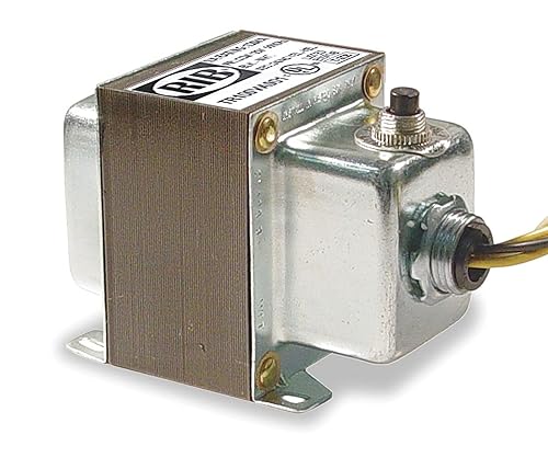TR100VA001 Transformer, 100Va, 120 to 24 Vac, Circuit Breaker, Foot and Single Threaded Hub Mount - Poueer