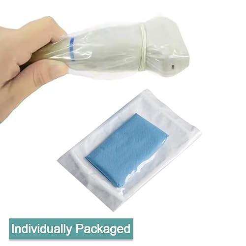 Ultrasound Probe Cover - Latex-Free Sterile Disposable Clear, 5 in x 48 in, Individual Packaging (50) - Poueer