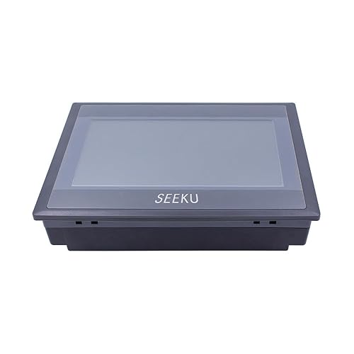 SEEKU 24 in 24 Digits Out 7 inch HMI PLC All in One Touch Screen with PLC Integrated Panel 0-10V 4-20MA Analog MODBUS (Relay Output) - Poueer