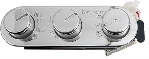 VPA 491610 Gen IV ProLine Heater Control Panel 3-Knob Controls LED Backlit Knobs - Poueer