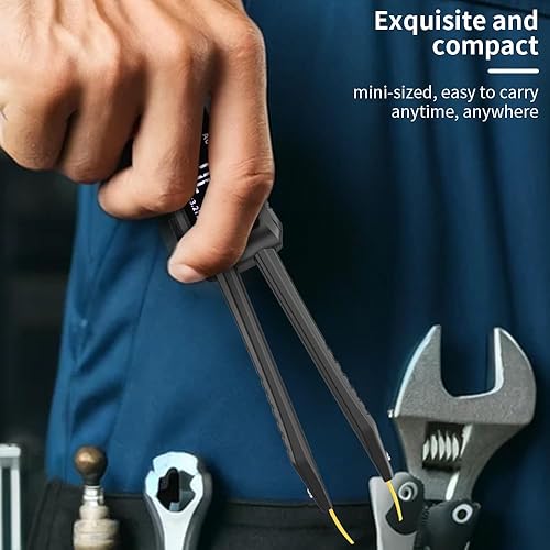 LCR Meter Smart SMD Tweezers Component Tester Diode Capacitance Resistance Measurement 9999 Count Portable Tools - Poueer