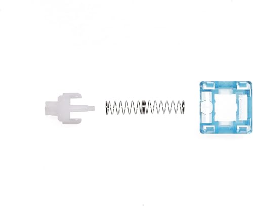 KPREPUBLIC HUANO Holy Tom Switch RGB Advance Tactile 60g Switches for Mechanical Keyboard mx stem 3pin Symmetric Long Spring Blue White (Holy Tom Switch X110) - Poueer