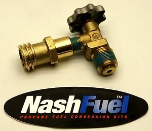Nashfuel Propane Tank Forklift Service Valve Aftermarket Style Pv3310 Pv 3300 Lpg Coupler 7141M - Poueer