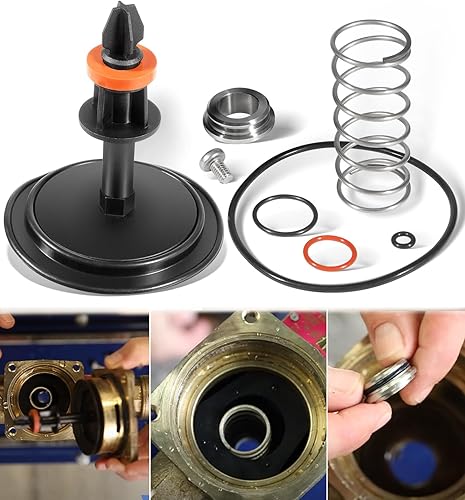 0887785 RK 009M2-VT 1' 009M2 Total Relief Valve Repair Kit Assembly for 1' LF009M2, 009M2 Backflow Preventers, 009 & LF009 Reduced Pressure Zone Assemblies, RK-009 - Poueer