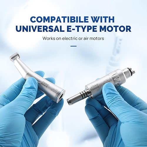 Coxo CX235-1B Low-Speed Electric Handpiece, 1:1 Inner Channel, Contra Angle, #C-1B, Sold by JMU - Poueer