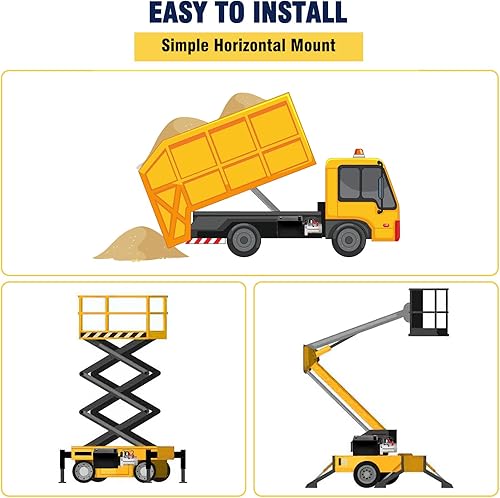 Hydraulic Power Unit, 12V 13 Quart Hydraulic Pump, Single Acting Hydraulic Power, Dump Trailer Pump with 12L Steel Tank, Car Lift Hydraulic Power Unit Fir Auto Repair - Poueer