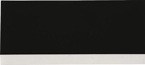 Brady - 143384 Official (MC-750-595-BK-WT) High Adhesion Vinyl Label Tape, White on Black - Designed for BMP41, BMP51 and BMP53 Label Printers - 25' Length, .75' Width - Poueer
