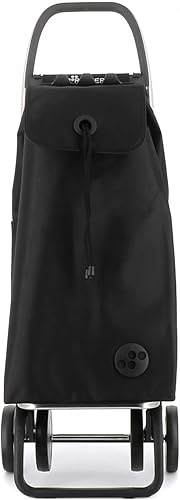 Rolser I-Max MF 4 Wheel Foldable Shopping Trolley - Orange - Poueer