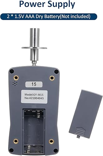 Weytoll Digital Fruit Hardness Tester Meter Mini Fruit Penetrometer Durometer with Range 0.2 to 15 Kgf/cm² (x10^5 Pa) Load Division Value 0. 01Kgf/cm² Pressure Head Diameter Φ11.1mm for Fruits - Poueer