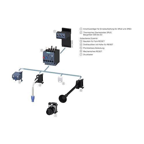SIEMENS 3RU2116-1CB0 Overload Relay 1.8-2.5 AMP - Poueer