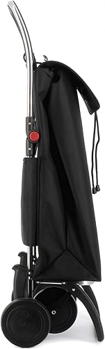 Rolser I-Max MF 4 Wheel Foldable Shopping Trolley - Orange - Poueer