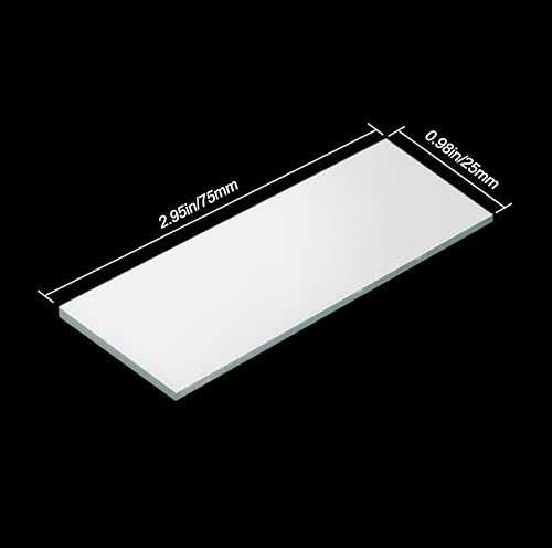 Glass Backed TLC Classical Silica Gel Plate GF254 2.5CM x 7.5CM (80/Box) - Poueer
