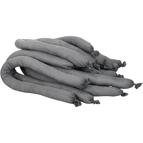Universal Sorbent Maximum Spill Containment Socks: 40 Pack, 48'' Long x 3'' Diameter - Poueer