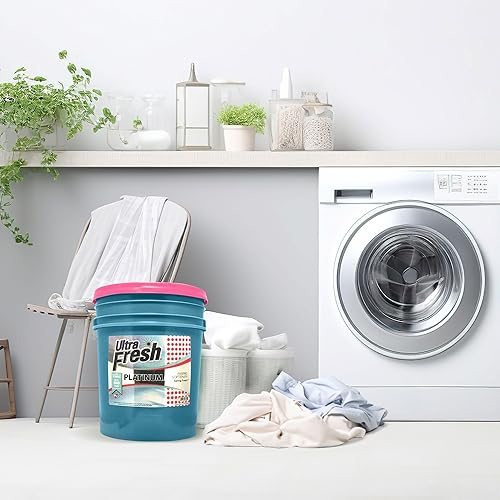 Ultra Fresh Platinum Fabric Softener Up to 640 Loads, Tropical Escape, 5 Gallon - Poueer