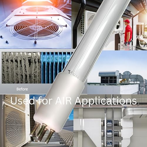 LSE Lighting 70-18410 UV Lamp Compatible with Delta E-46/ES-46 45W | Replaces 2190-002, 304353, 7018410, DUC-451-1009 | 20' T5 4-Pin HO Bulb | Designed in USA - Poueer