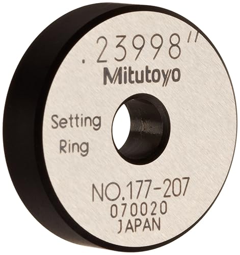 Mitutoyo 177-207, Setting Ring, .240' ID - Poueer