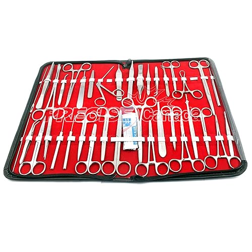 157 PC !Veterinary !Needle Holder,Scissors,HEMOSTAT,Scalpel Handles,Scalpel Blades-Instruments (All in ONE) - Poueer