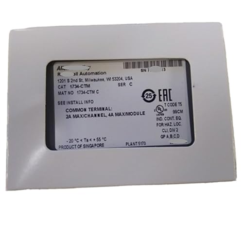 1734-CTM I/O Common Terminal Module 1734CTM Factory Seal 1 Year Warranty - Poueer