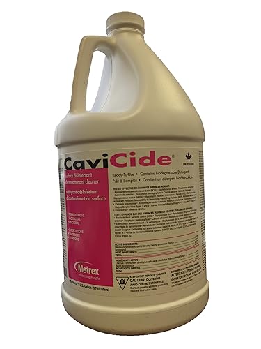 Cavicide 01CD078128 Metrex Model 13-1000 CaviCide Surface Disinfectant/Decontaminant Cleaner, 1 Gallon - Poueer