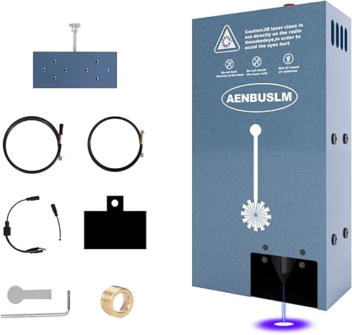 AENBUSLM 20W Laser Engraver Module,10000mW Output Power,Built-in Air Assist,Fixed-Focus,Double Ultra-Fine Compressed Spot CNC Carving DIY Laser Masterfor Laser Engraver Machine - Laser Class:lV - Poueer