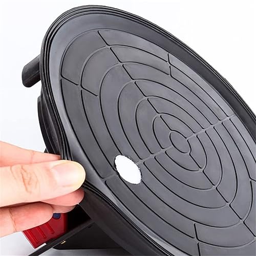 4Pack Glass Suction Cups to Lift Large Glass/Granite/Tile/Window, 2pcs Black and 2pcs Blue - Poueer