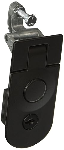 Southco C5-21-25 Black Powder Coated Zinc Alloy Sealed Lever Compression Latch, Adjustable Grip - Poueer