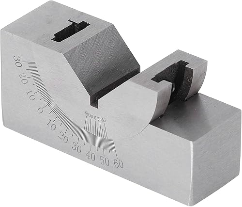 V-Blocks, Micro Adjustable Protractor, Alloy Steel, High Precision Angle V-Block Milling Machines - Poueer