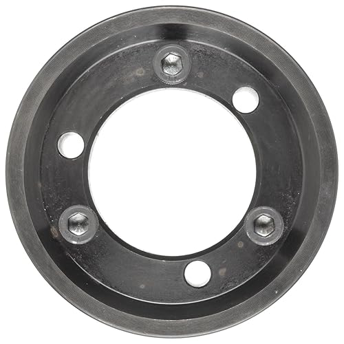 Martin 3 3V 412 SH Hi-Cap QD Sheave, 3V Belt Section, 3 Grooves, SH Bushing required, Class 30 Gray Cast Iron, 4.12' OD, 6022 max rpm, 4.07' Pitch Diameter - Poueer