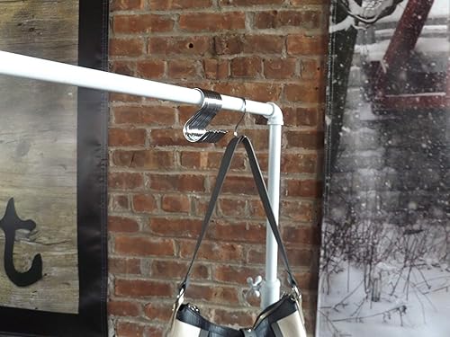 NAHANCO SHKSMRS Raw Steel Jeans Hook, 4' (Pack of 50) - Poueer