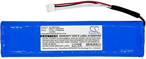 Compatible with Battery AEMC 2960.21, 525832D00 1060, 4630, 5050, 5060, 5070, 6470, 6470/6470-B, 6471, 6472, 6472 Micro-Ohmmeter, 6505 - Poueer