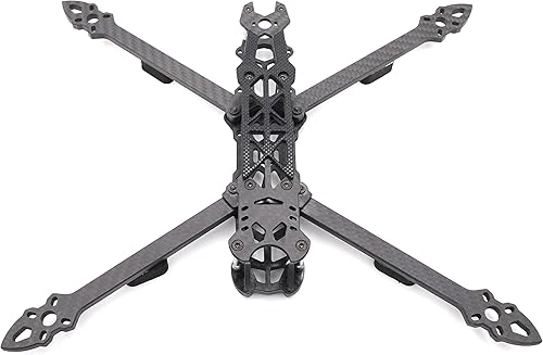 Mark4 FPV Frame 295mm FPV Racing Drone Frame 7inch 3K Carbon Fiber Frame Quadcopter FPV Freestyle Frame with 5mm Arms - Poueer