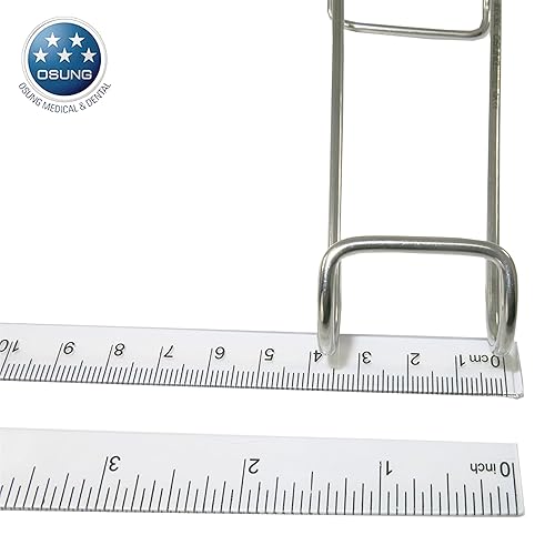 OSUNG Dental Columbia Cheek Retractor Autoclavable Mouth Opener Stainless Steel Instrument Teeth Whitening RTCRC 2 pc set - Poueer