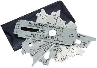 Weld Fillet Gages - weld fillet gage set 1/8'-1' - Poueer