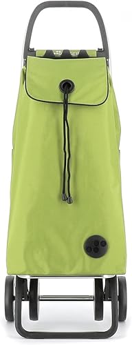 Rolser I-Max MF 4 Wheel Foldable Shopping Trolley - Orange - Poueer