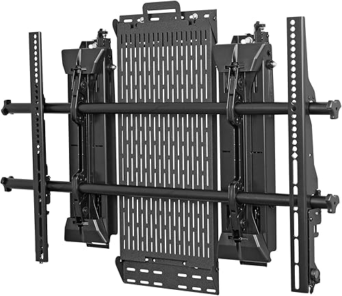 ViewSonic WMK-072 Micro-Adjustable Fixed Display/TV Wall Mount with Lateral Shift, VESA Pattern Compatible up to 100x100 to 871x500mm, and Hold 42 Inch up to 86 Inch Displays and 200 lbs Load - Poueer