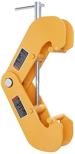 Harrington UBC020 UBC Universal Beam Clamp, 3' - 7.5' Holding Size, 0.83' Maximum Beam Flange Thick, 2 ton Capacity - Poueer