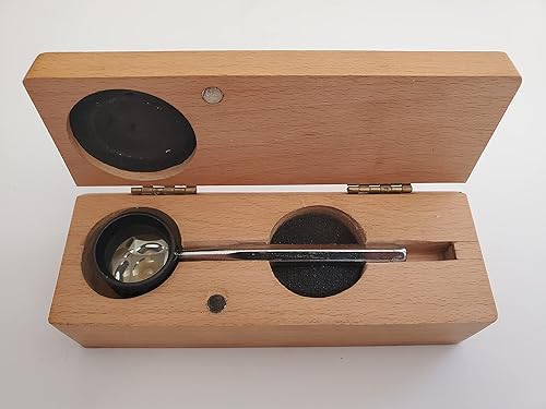 Ophthalmology 4 Mirror gonioscope Ophthalmic Lens with Wooden Box - Poueer