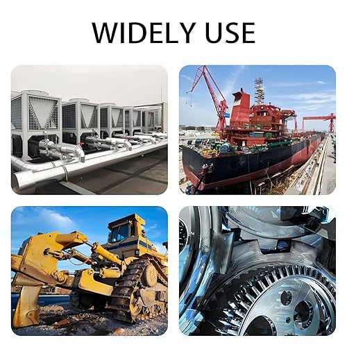 Oil Water Flow Control Switch, AC 15-250V 1/2''/DN15 Adjustable Automatic Water Pressure Sensor with 3 Paddles & SPDT Output - Poueer