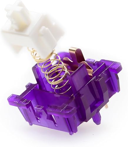 KPREPUBLIC MOYU Hera Switch RGB SMD Linear 48g 60g Switches for Mechanical Keyboard mx stem 5pin Gold Plated Spring LY (Hera Switch 60g x70) - Poueer