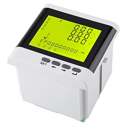 FTVOGUE Multi-Function Three-Phase Programmable Power Meter Electric Digital LED Ammeter Voltmeter,Electric Energy and Measuring Instruments - Poueer