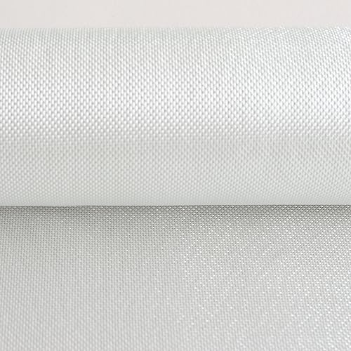 Fiberglass Warehouse 4 oz Fiberglass Cloth - 50' Wide x 10 Yards Long, Ideal for Automotive, Boat, Pool, Surfboard Repairs, General Use - High Strength, Easy to Cut, UV Resistant - Poueer