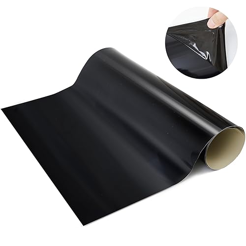 4 X 8 ft Black Aluminum Flashing Roll Roof Aluminum Sheet Metal Siding Panels for Prevents Roofing Stains Rv Concession Truck Food Truck Dry Van Camper - Poueer
